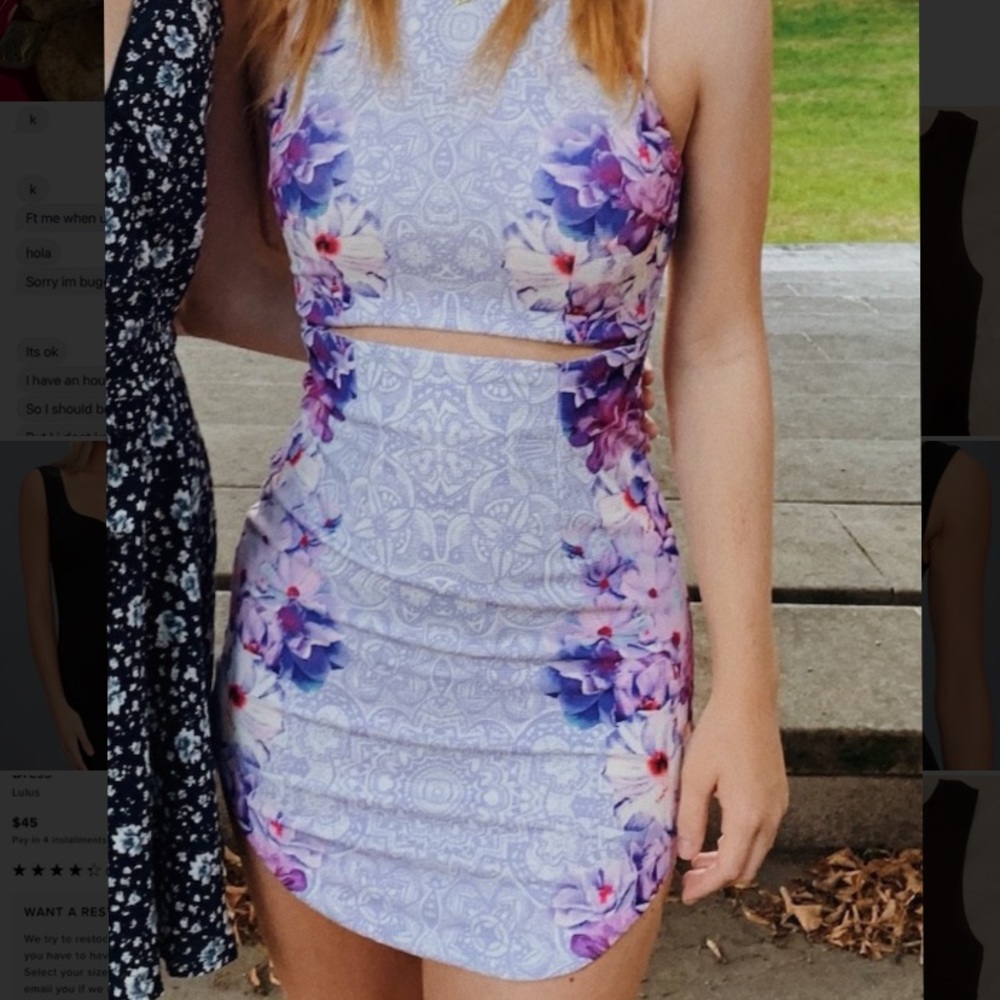 LF rumor boutique dress